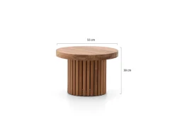 Tierra Outdoor Marapa Loungetisch ø 55 cm (h: 38 cm)