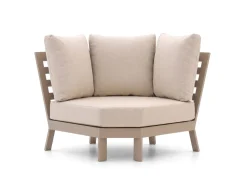 Tierra Outdoor Musone Ecklounge-Set 4-teilig 5-Sitzer