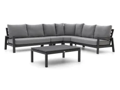 Tierra Outdoor Musone/Flip-Up Ecklounge-Set 5-teilig 6-Sitzer