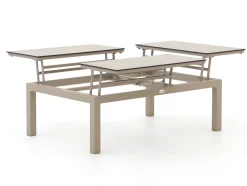 Tierra Outdoor Musone/Flip-Up Sessel-Sofa Lounge-Set 4-teilig 5-Sitzer verstellbar