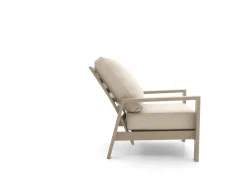 Tierra Outdoor Musone Gartensessel verstellbar mit Gartenhocker
