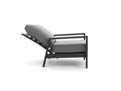 Tierra Outdoor Musone Sessel-Sofa Lounge-Set 4-teilig 5-Sitzer verstellbar