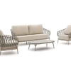 Tierra Outdoor Natal/Nora Sessel-Sofa Lounge-Set 4-teilig