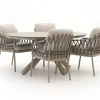 Tierra Outdoor Natal/Oblong 200 cm Gartenmöbel-Set 5-teilig