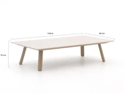 Tierra Outdoor Nora Loungetisch 120x70x25 cm