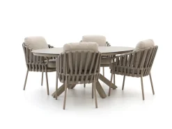 Tierra Outdoor Nuri/Oblong 200 cm Gartenmöbel-Set 5-teilig