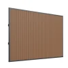 WPC-Wand 360 cm für Cedrino Pergola 400/530x360x255 cm