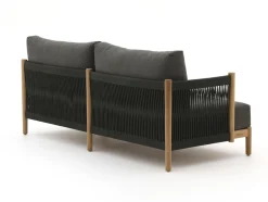 Zavelli Convivia Sessel-Sofa Lounge-Set 4-teilig 4-Sitzer