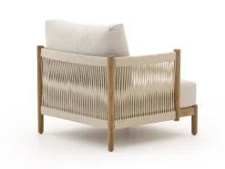 Zavelli Convivia Sessel-Sofa Lounge-Set 4-teilig 4-Sitzer