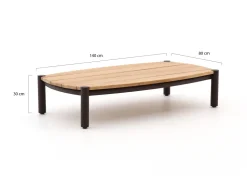Zavelli Cuore Loungetisch 140x80x30 cm