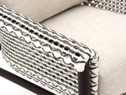 Zavelli Cuore Sessel-Sofa Lounge-Set 4-teilig 5-Sitzer